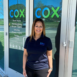 Female Cox support personnel