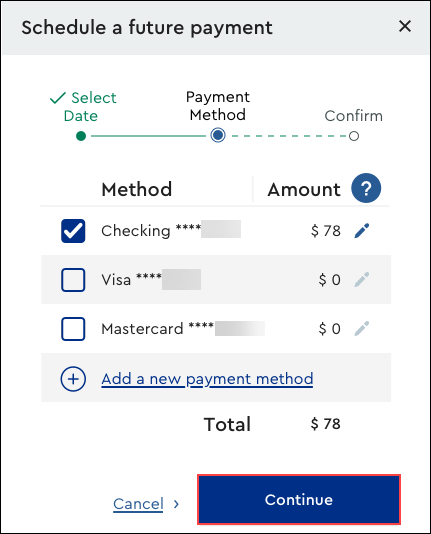 Image of payment method