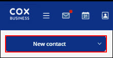 Image of New contact button