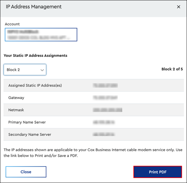 Image of IP Address Management Print PDF