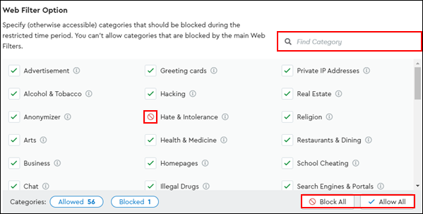 Image of Web Filter