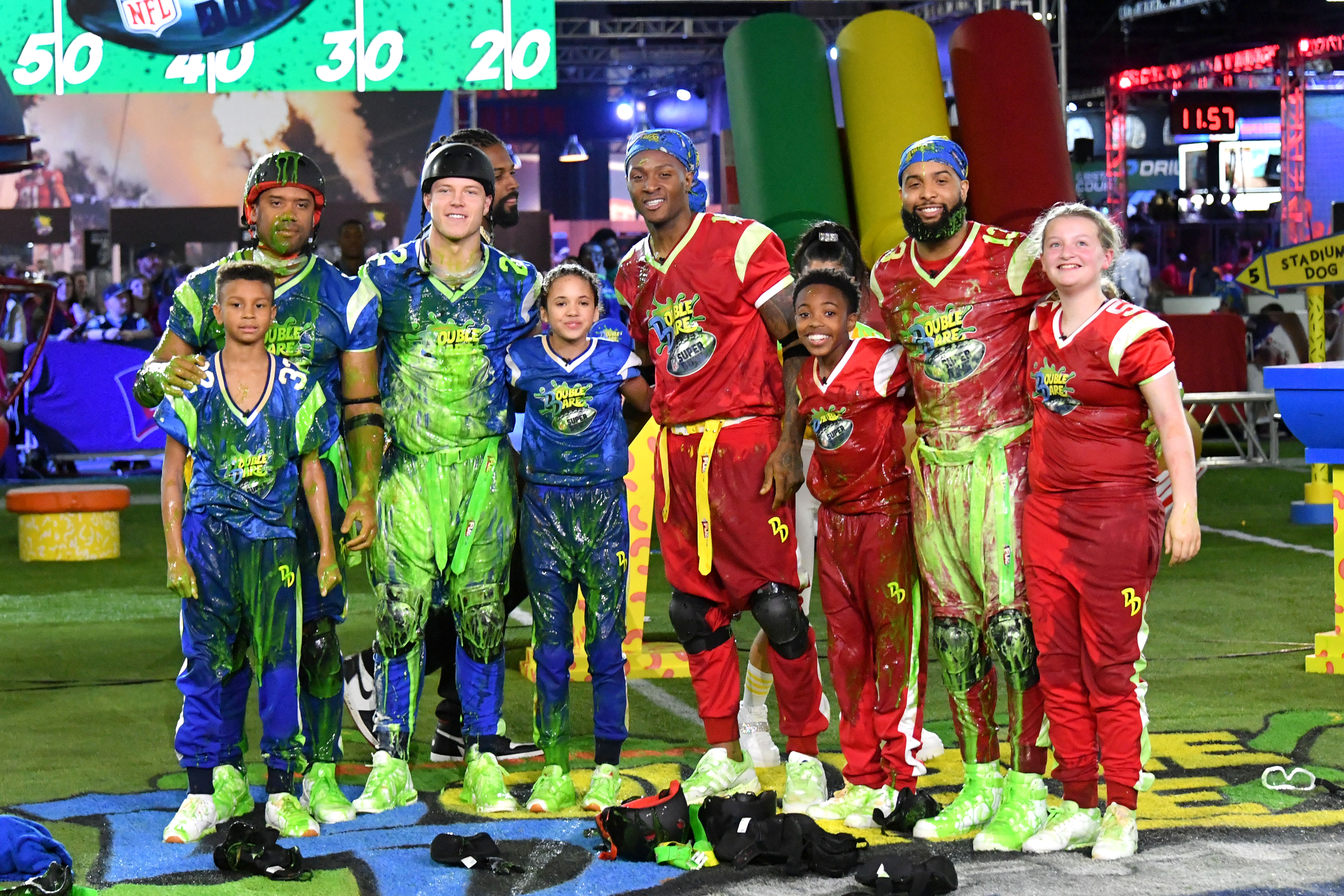 Double Dare at the Super Bowl de Nickelodeon