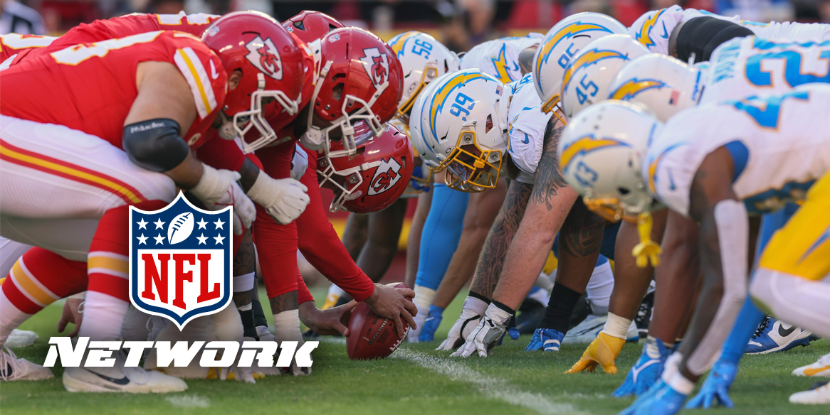 Paquete de deportes y TV de NFL Network - Partidos de Kansas City y LA Chargers