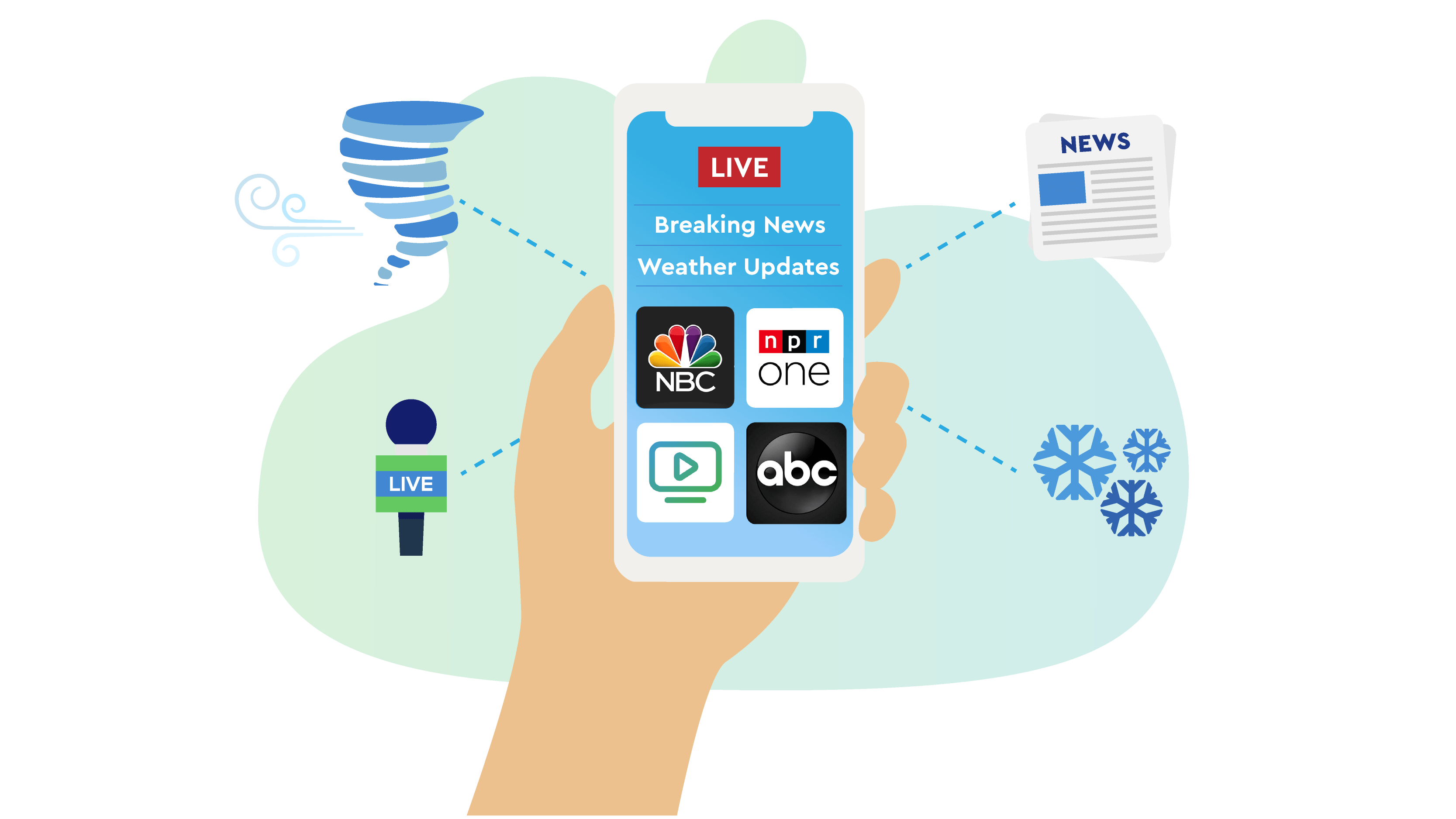 How to watch local news and weather in your area