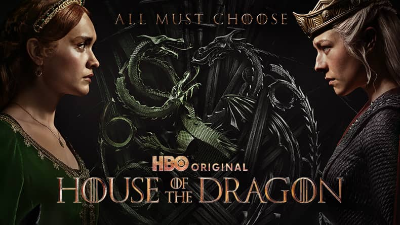 Max premium channels featuring House of Dragons