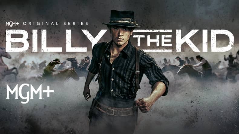 MGM+ premium channels featuring Billy the Kid
