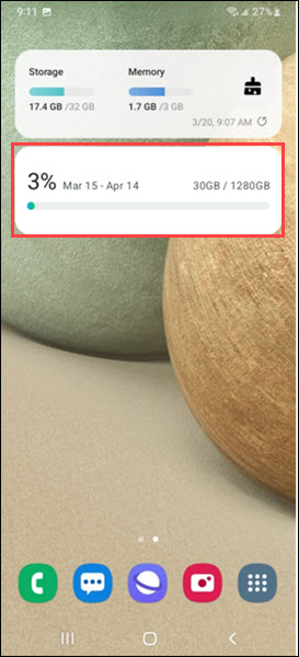 Imagen de Widget de Cox para Android