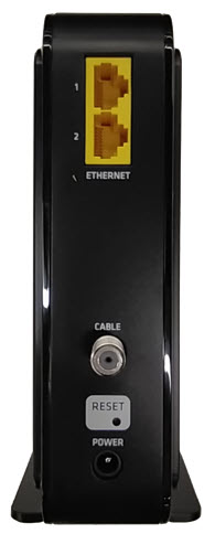 Image of Humax HGD310 Modem Back View