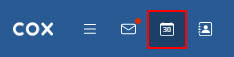 Image of Cox Email Calendar Icon