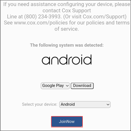 Image of JoinNow button