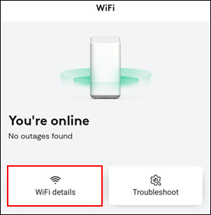 Image of WiFi widget