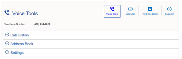 Image of Voice Tools Main Desktop View